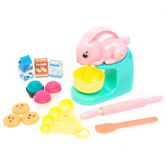 Zoo Troop Bunny Mixer Animal Themed Kitchen Playset